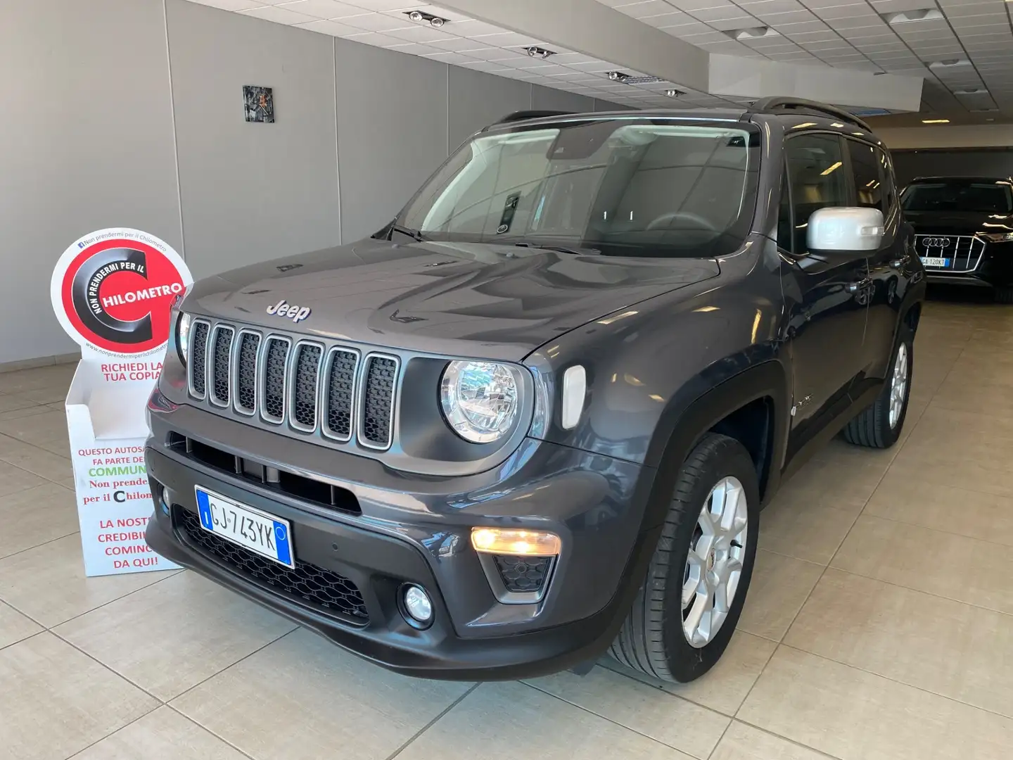 Jeep Renegade 1.3 T4 190CV PHEV 4xe AT6 Limited Grigio - 1