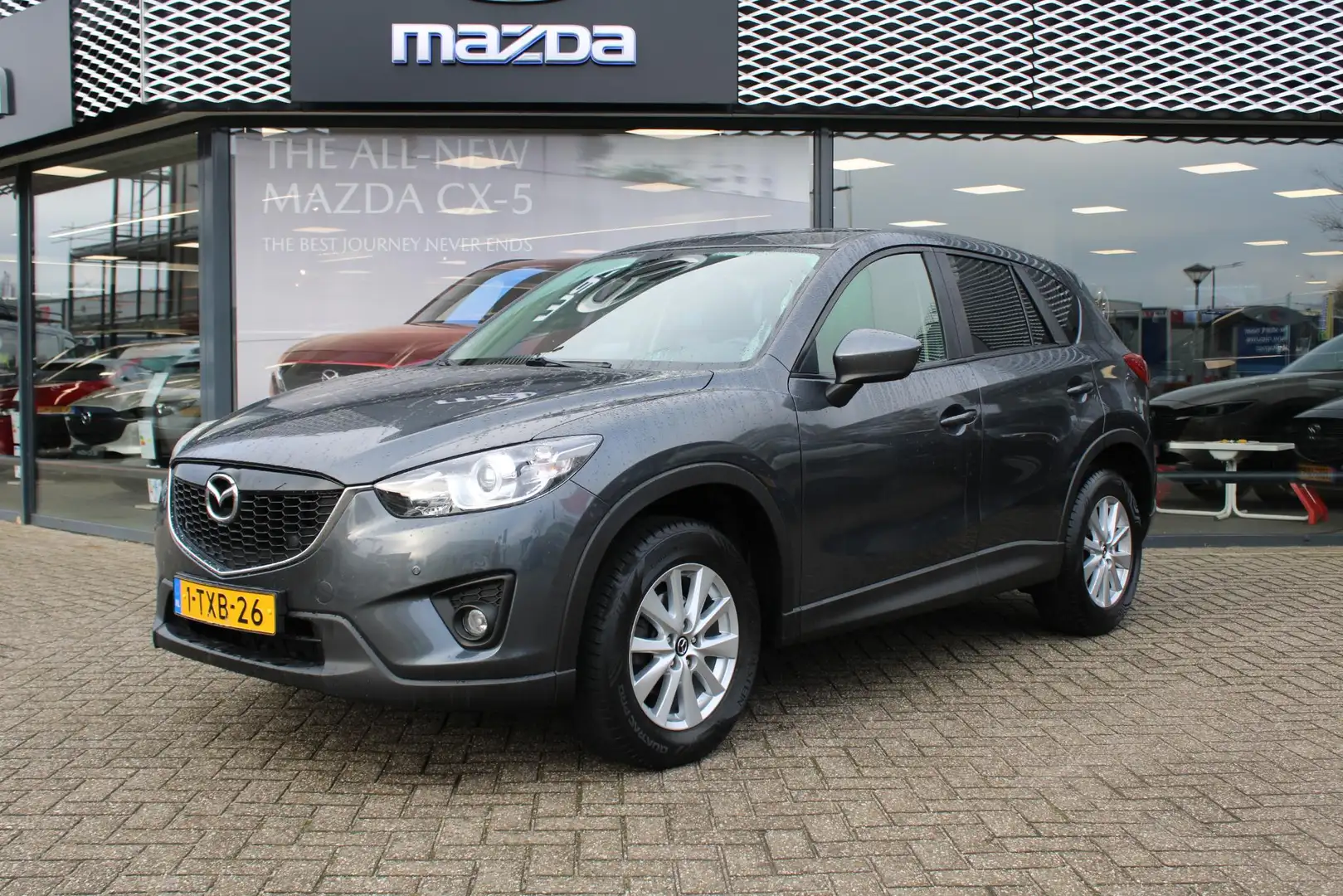 Mazda CX-5 2.0 Limited Edition 2WD , Trekhaak, Clima, Cruise, Grijs - 2
