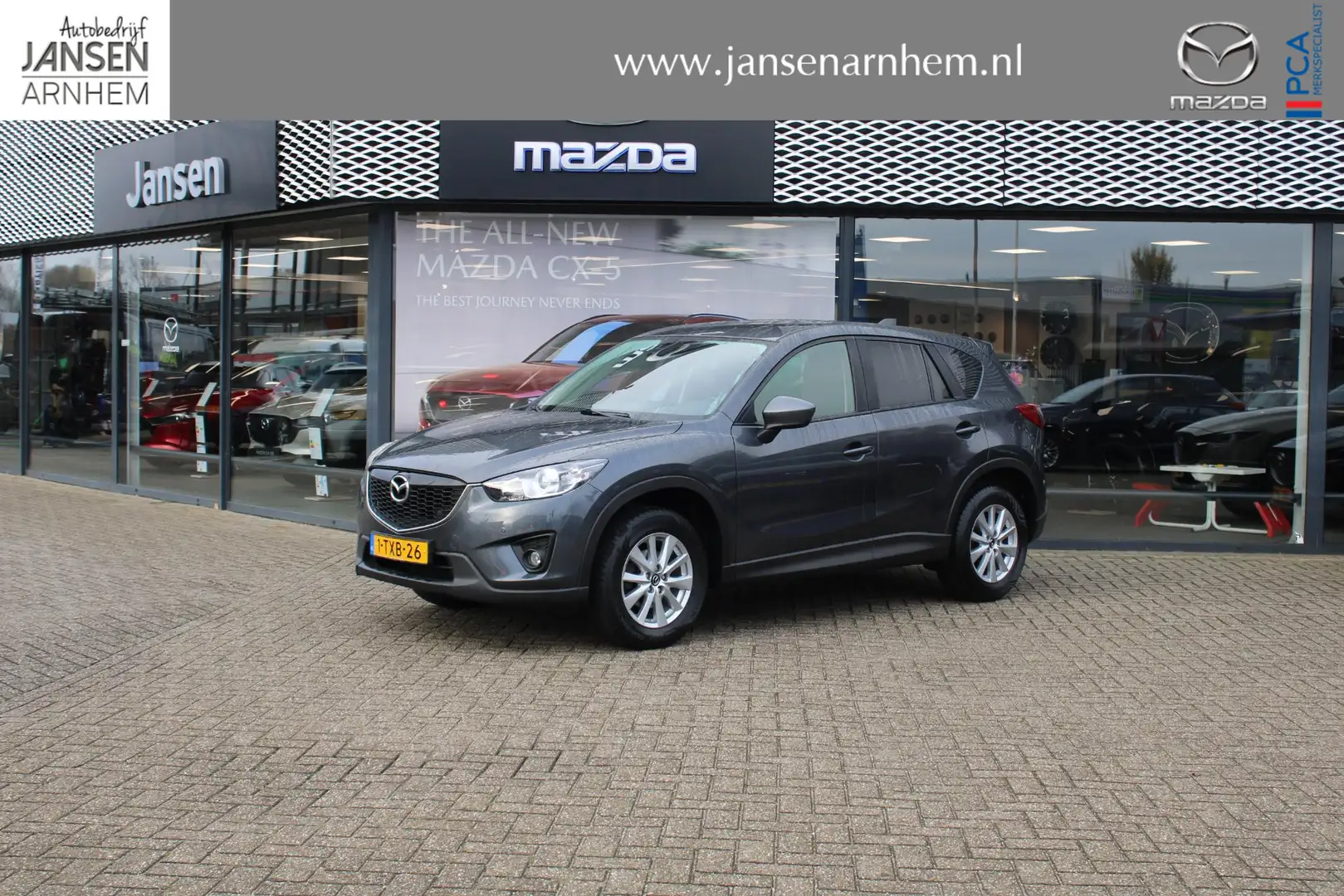 Mazda CX-5 2.0 Limited Edition 2WD , Trekhaak, Clima, Cruise, Grijs - 1