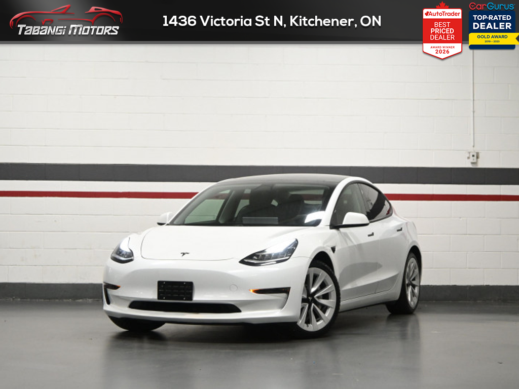 2021 Tesla Model 3 Standard Range Plus Autopilot Navigation Glass Ro