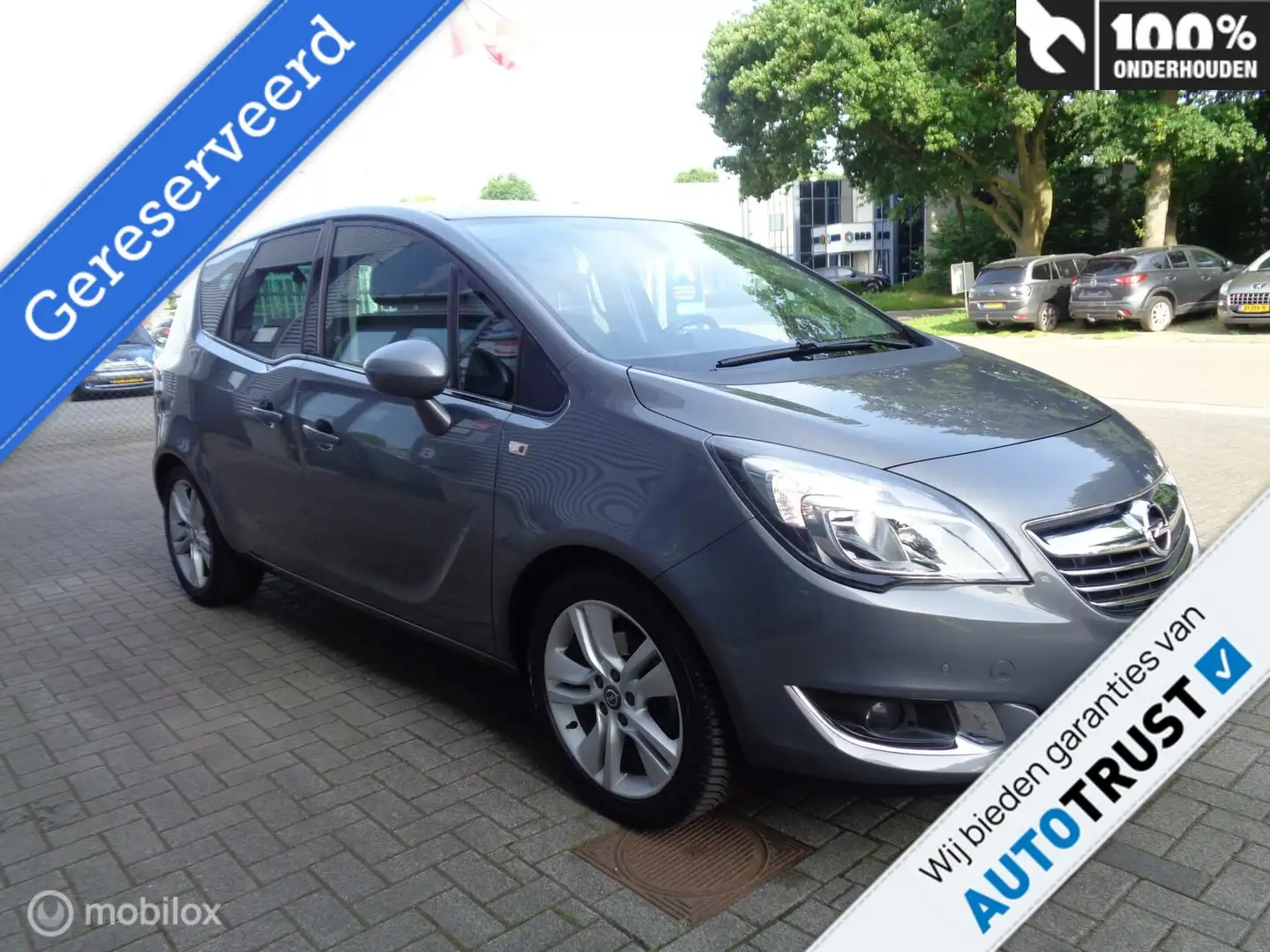 Opel Meriva 1.4 Turbo Cosmo Grijs - 2