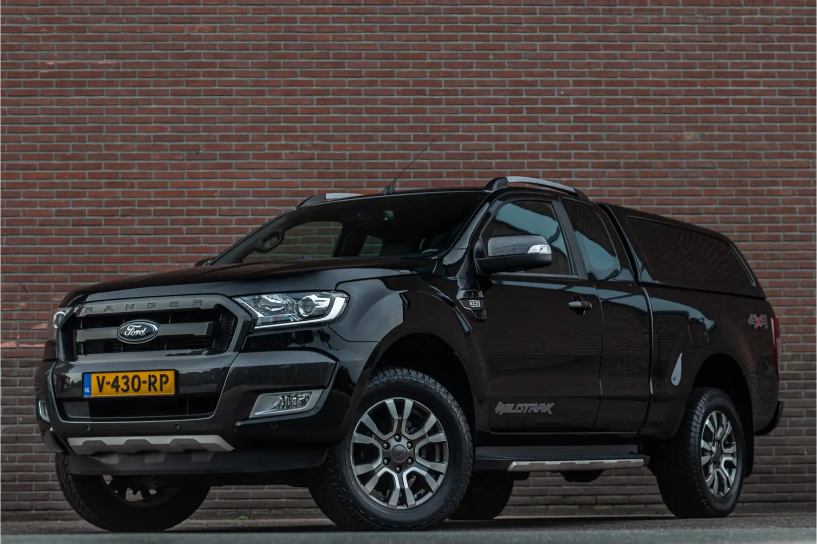 Ford Ranger 3.2 TDCi Wildtrak Supercab, Origineel NL, 114.000k Noir - 1