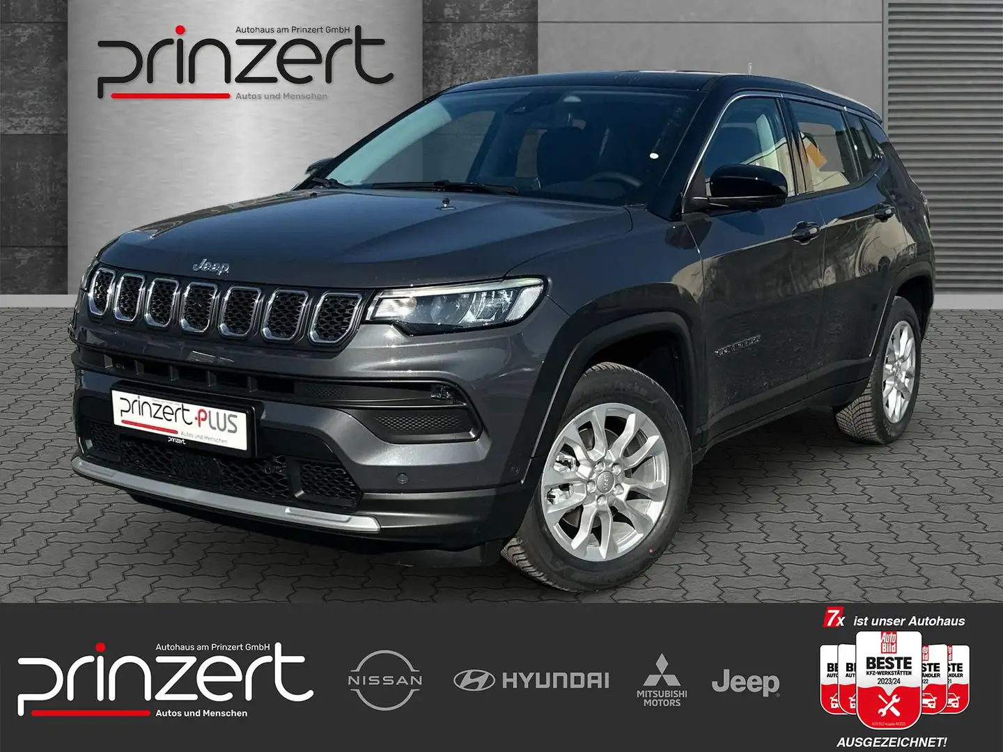 Jeep Compass 1.5 e-Hybrid "Altitude" Premium-Paket*MY25 Grijs - 1
