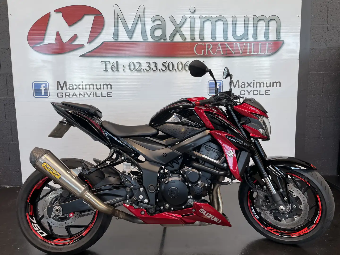 Suzuki GSX-S 750 Rot - 1