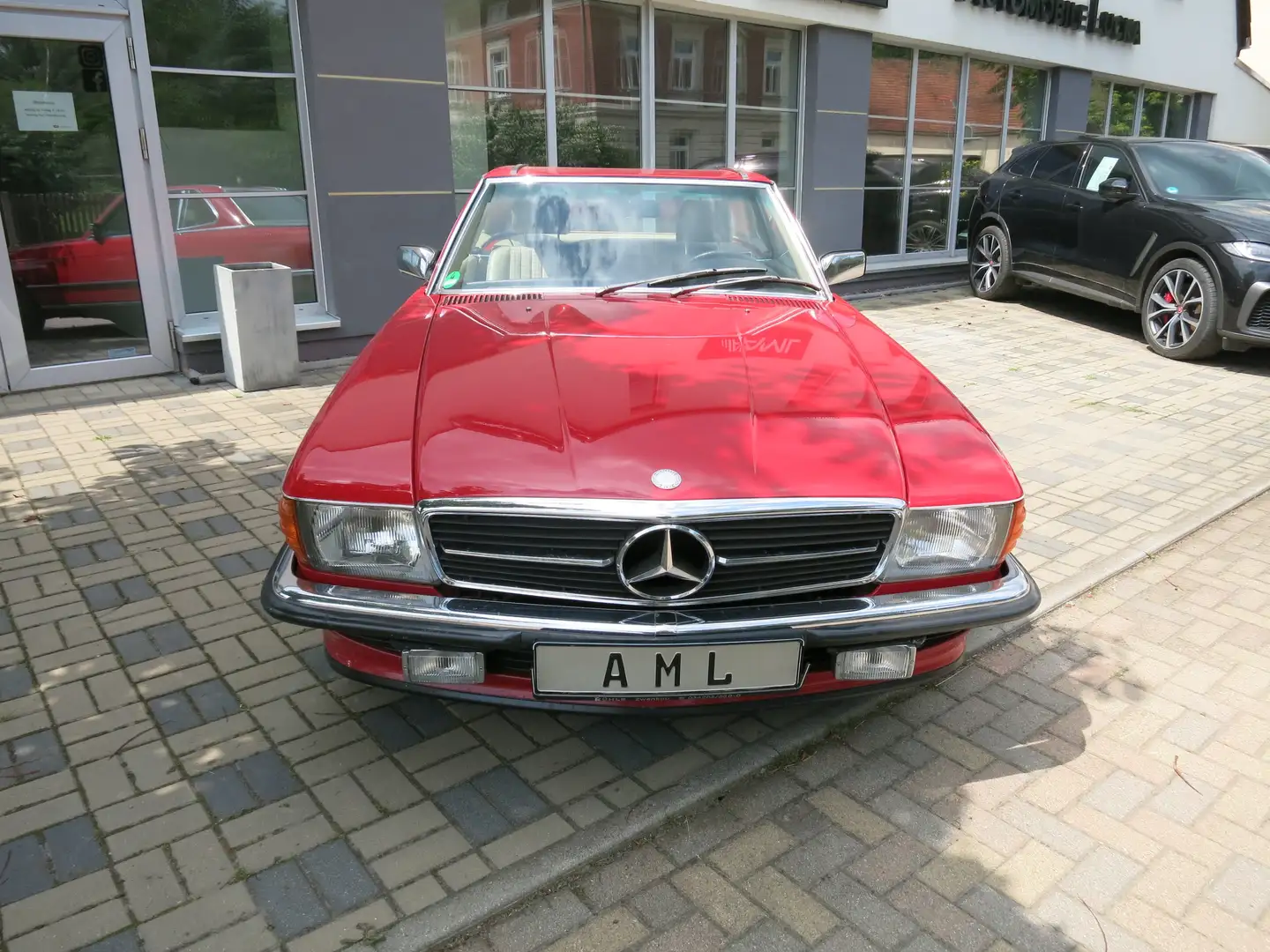 Mercedes-Benz SL 300 Cabrio Original KM TÜV+AU NEU TOP Zustan Rouge - 2