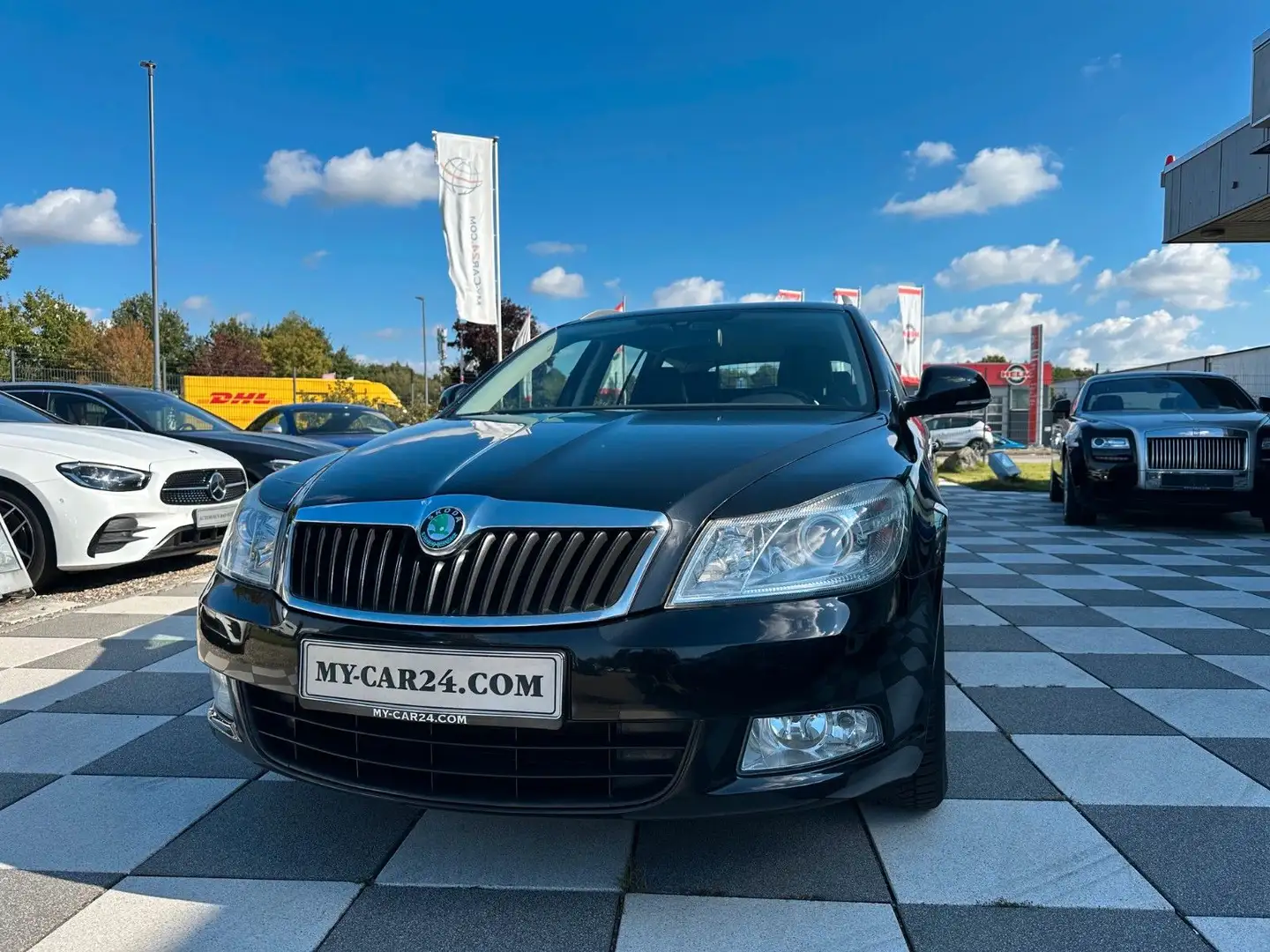 Skoda Octavia Combi Elegance,Navi,Teilleder,HU neu Negro - 2
