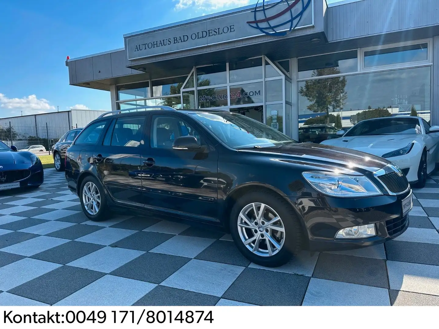 Skoda Octavia Combi Elegance,Navi,Teilleder,HU neu Negro - 1