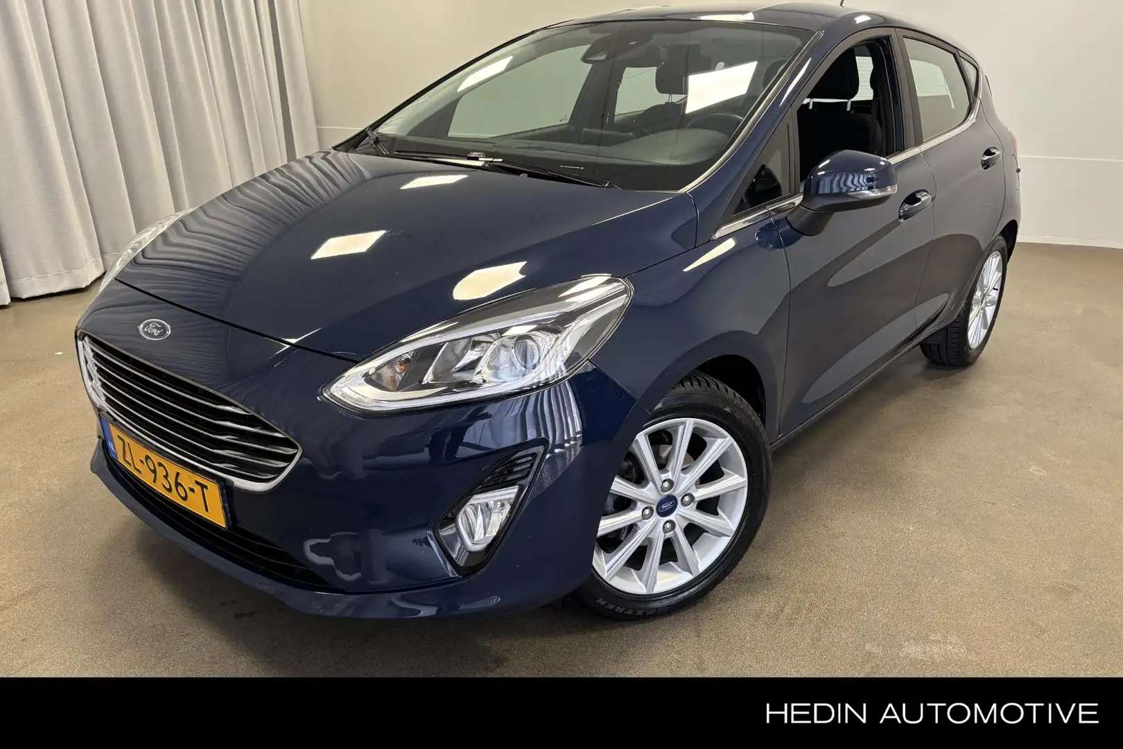 Ford Fiesta 1.0 EcoBoost Titanium | Stoel / Stuur & Voorruitve Blauw - 1
