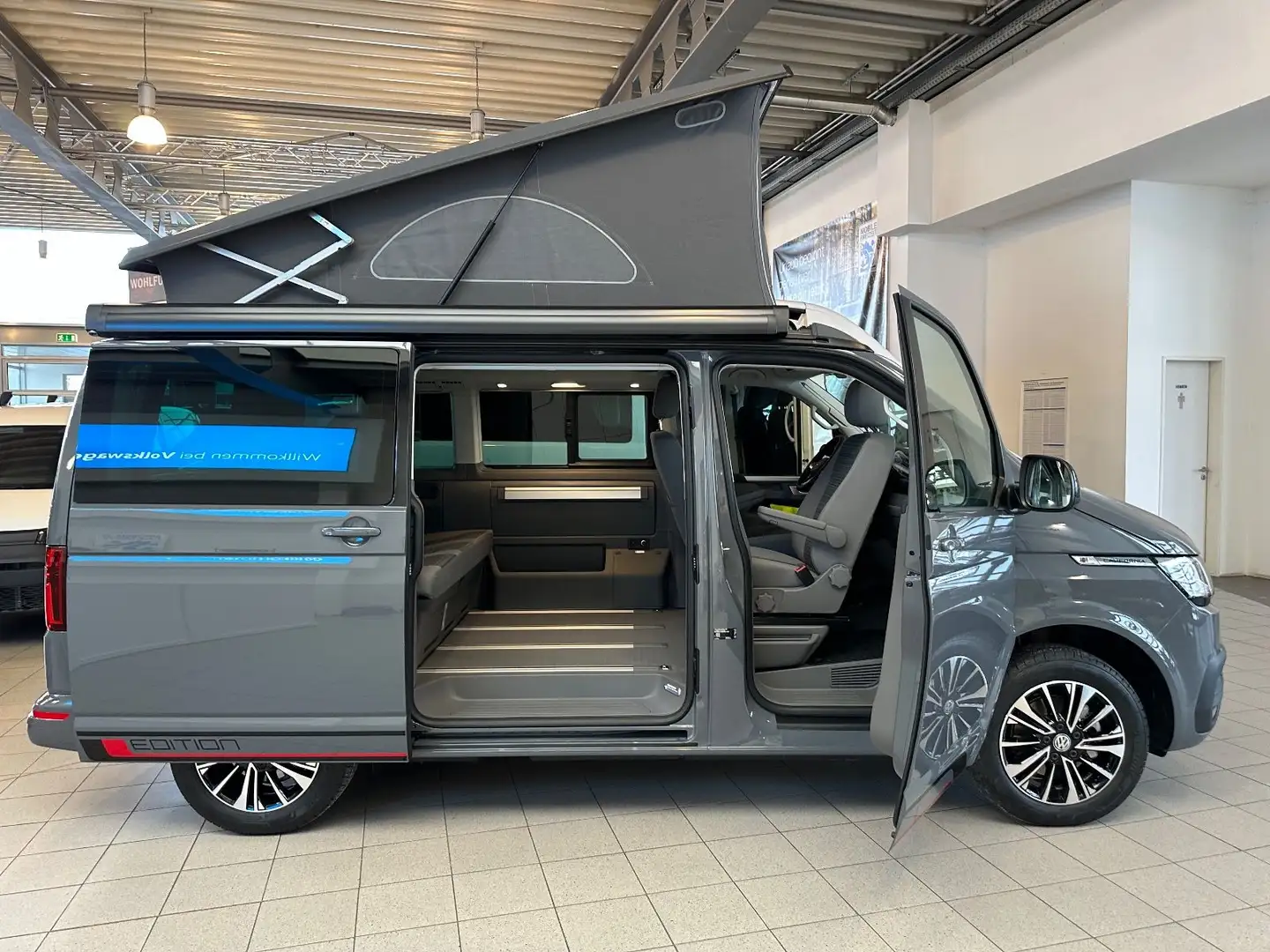 Volkswagen T6.1 California Beach Camper Edition DSG LED ALU Gris - 2