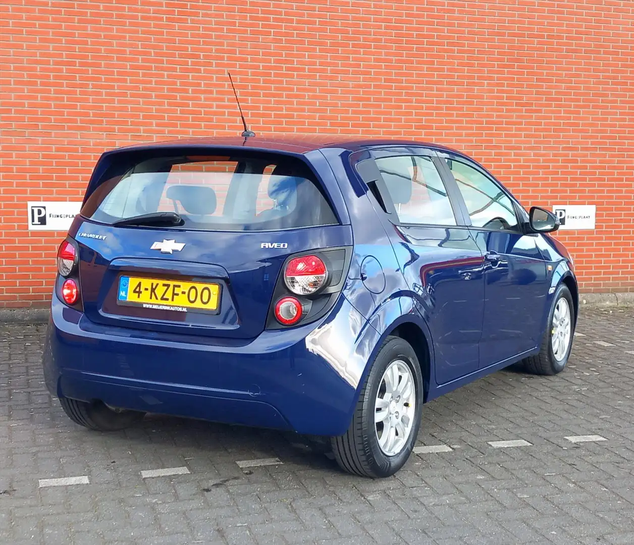 Chevrolet Aveo 1.2 86PK LT Airco Albastru - 2
