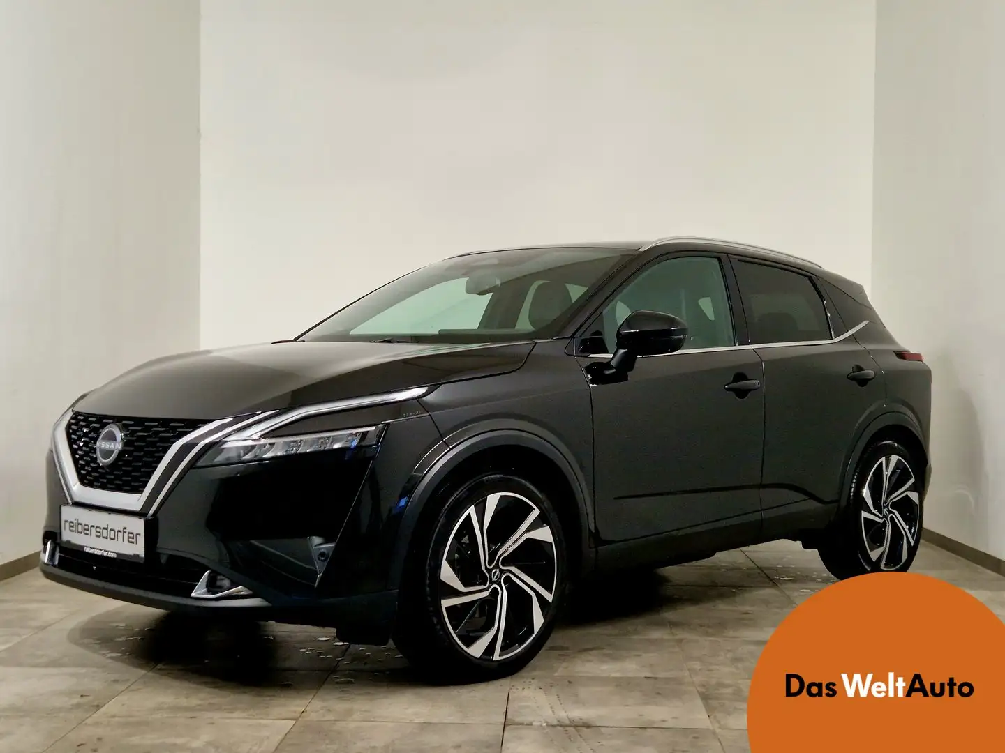 Nissan Qashqai 1,3 DIG-T MHEV Tekna+  Aut. Schwarz - 1