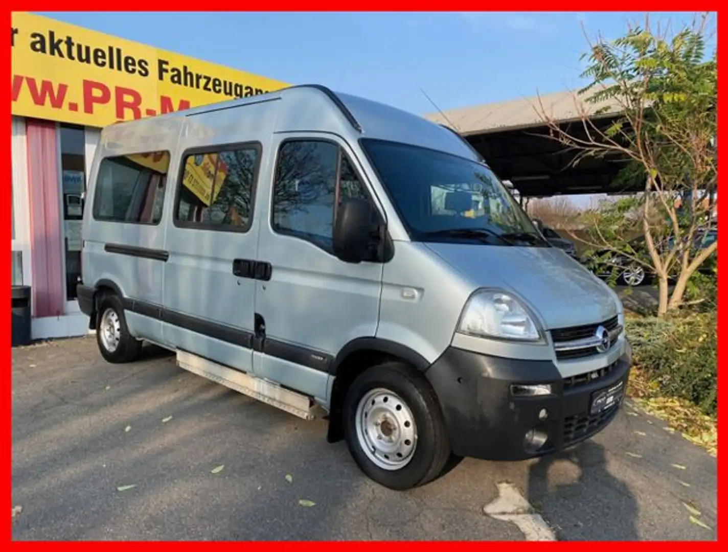 Opel Movano Kombi 2.5 CDTI 9 SITZE 1.HD STANDHEIZ.PDC Silber - 2