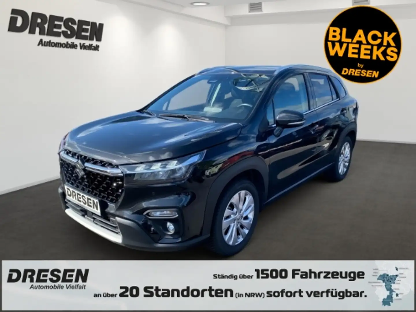 Suzuki SX4 S-Cross Comfort 1.4 Rückfahrkamera+Sitzheizung+ Tempomat Schwarz - 1