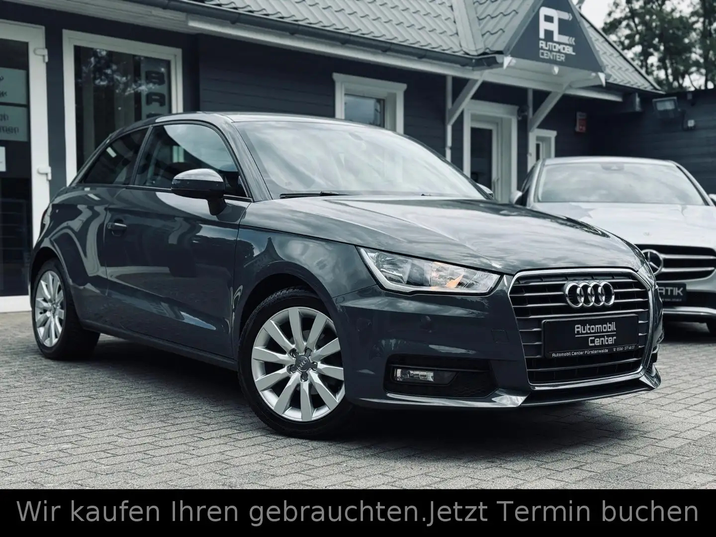 Audi A1 1.4 TDI erst 25Tkm+Bose+Navi+Alu+SHZ+Klima+ Grau - 1