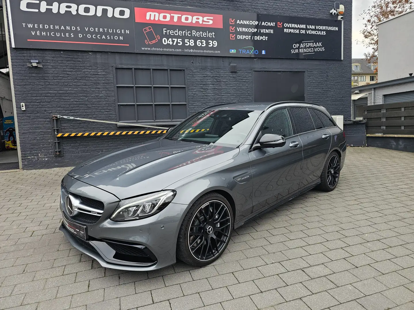 Mercedes-Benz C 63 AMG C 63 AMG CARNET MERCEDES BURMESTER Grijs - 1