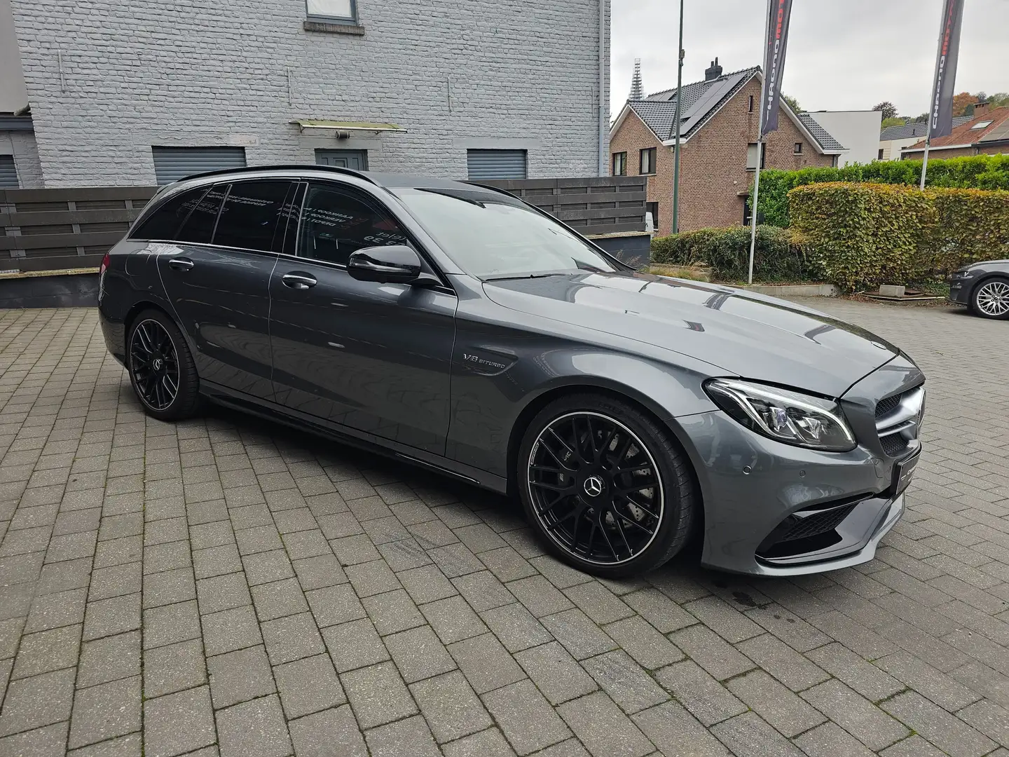 Mercedes-Benz C 63 AMG C 63 AMG CARNET MERCEDES BURMESTER Grijs - 2