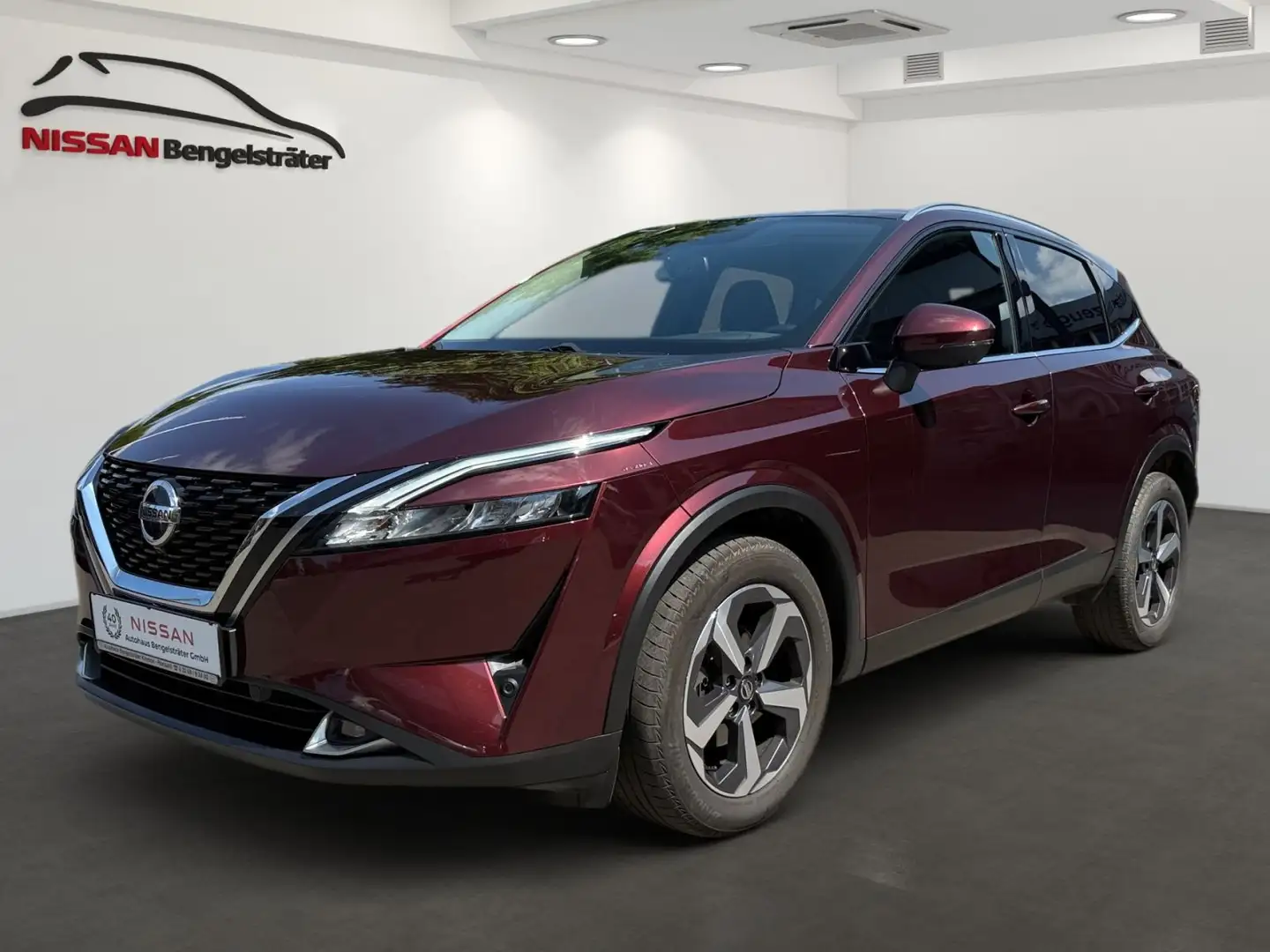 Nissan Qashqai 1.3 DIG-T N-Connecta AHK Rot - 2