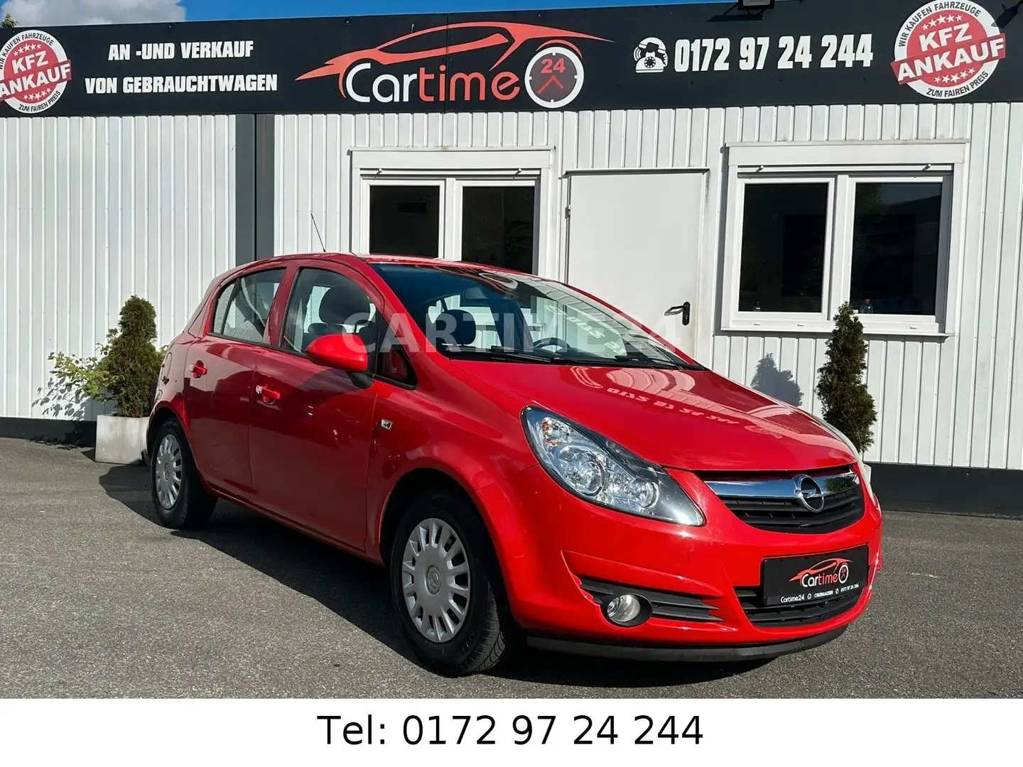 Opel Corsa D 1,2 Edition*TÜV NEU*WENIG KM*SCHECKHEFT* Rot - 2