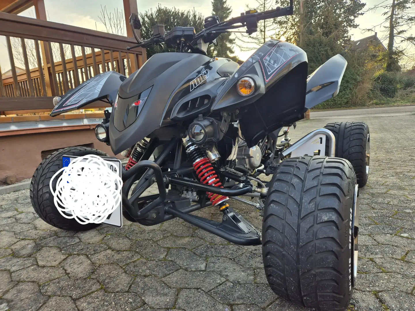 Adly Hurricane 450 Negru - 1
