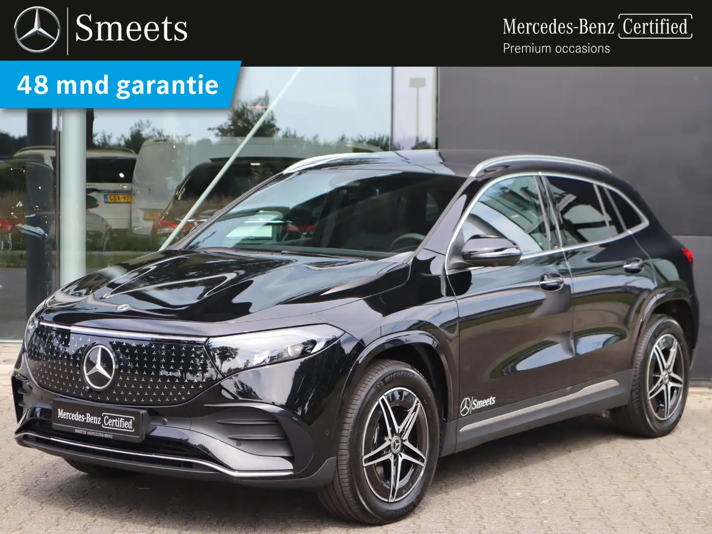 Mercedes-Benz EQA 250 250+ AMG Line 71 kWh Zwart - 1