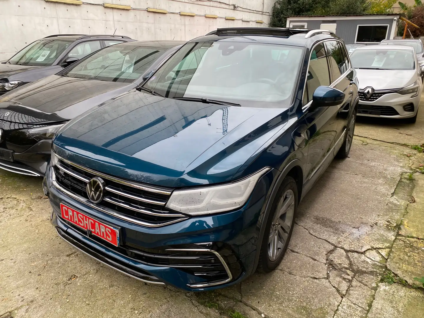 Volkswagen Tiguan VOLKSWAGEN TIGUAN 1.4 eHYBRID 245 Ch R-LINE 2022 Bleu - 2