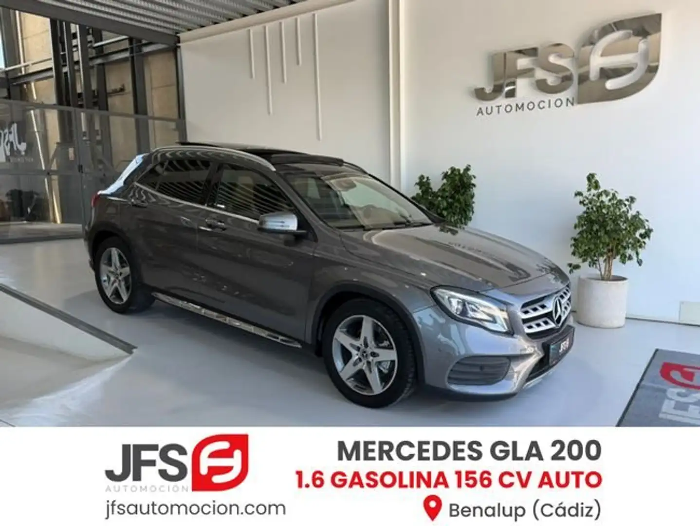 Mercedes-Benz GLA 200 1.6 Gasolina 156 CV Gris - 1