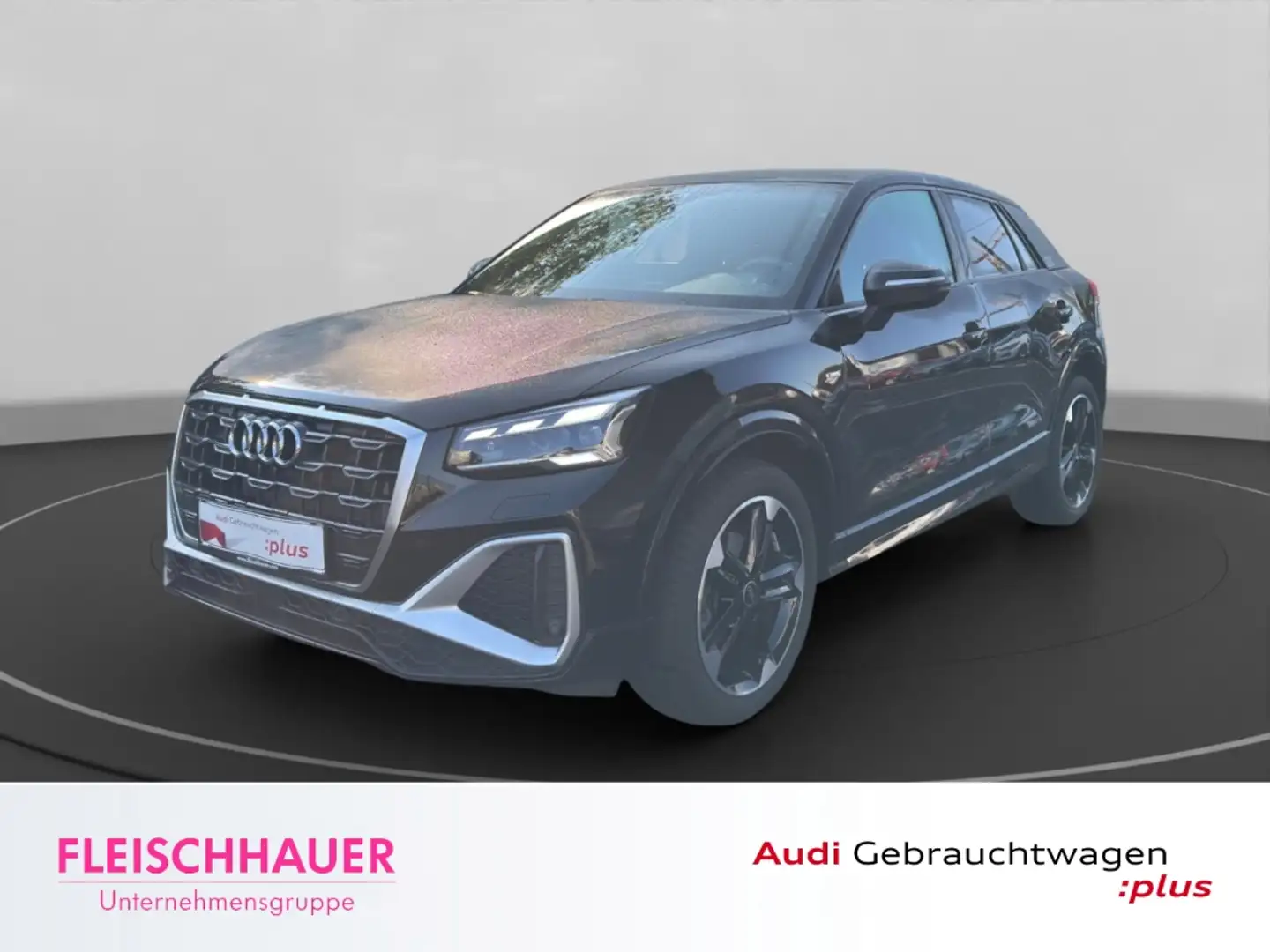 Audi Q2 35 TFSI S line 1.5 Matrix+App+AHK+Nappa+Sonos+18'' Schwarz - 1
