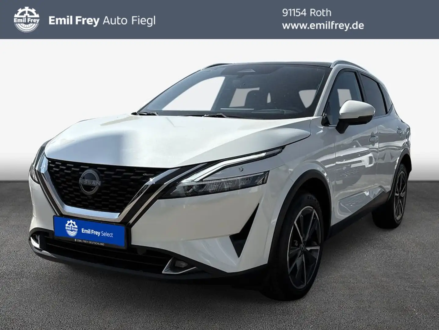 Nissan Qashqai 1.3 DIG-T MHEV Xtronic Tekna+ Weiß - 1