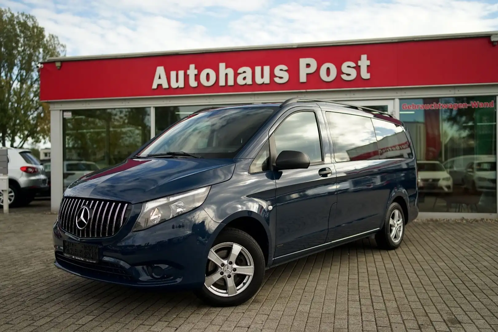 Mercedes-Benz Vito Kasten lang Bestattungswagen/Leichenwagen Blau - 1