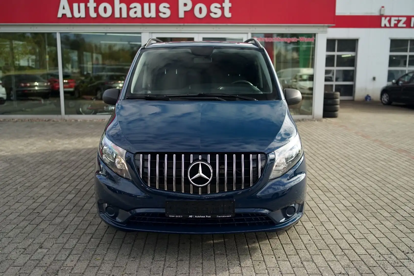 Mercedes-Benz Vito Kasten lang Bestattungswagen/Leichenwagen Blau - 2