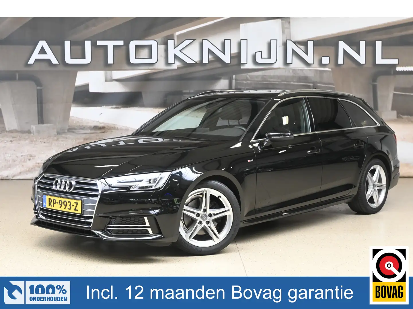 Audi A4 Avant 1.4 TFSI 150pk Sport S-Line edition | NL-aut Schwarz - 1