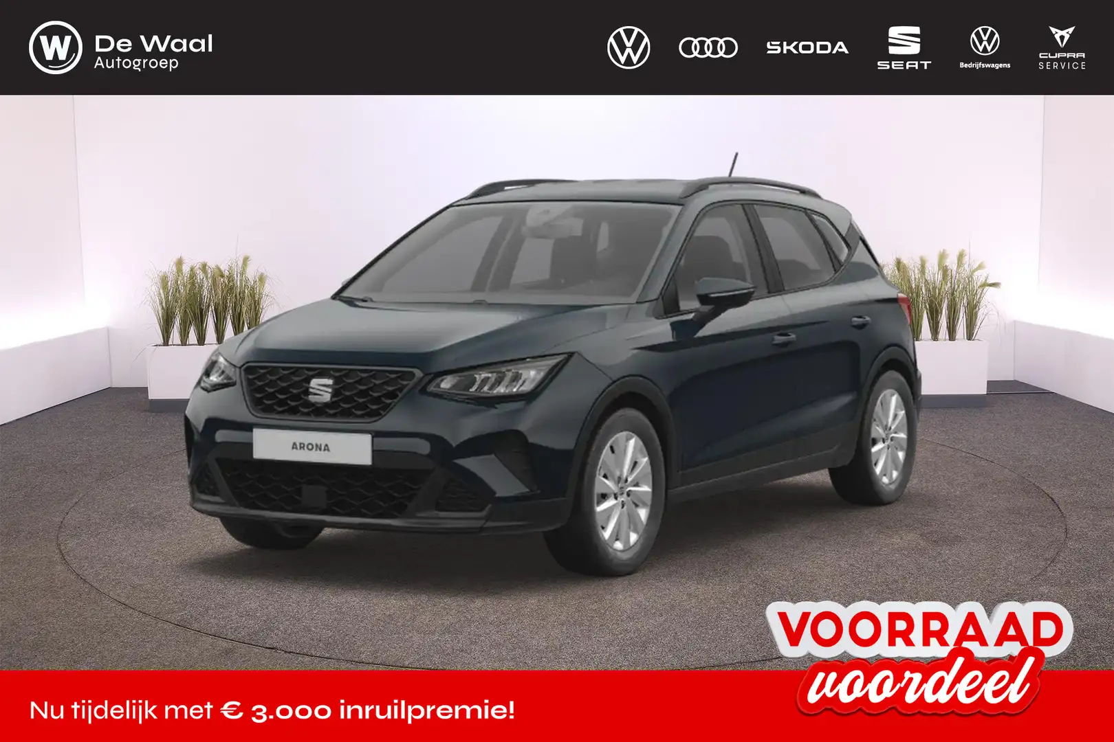 SEAT Arona Reference 1.0 EcoTSI Blauw - 1