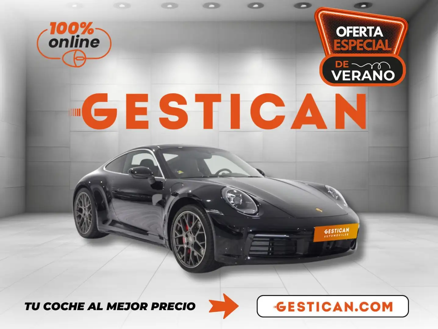Porsche 911 Carrera 4 Negro - 1