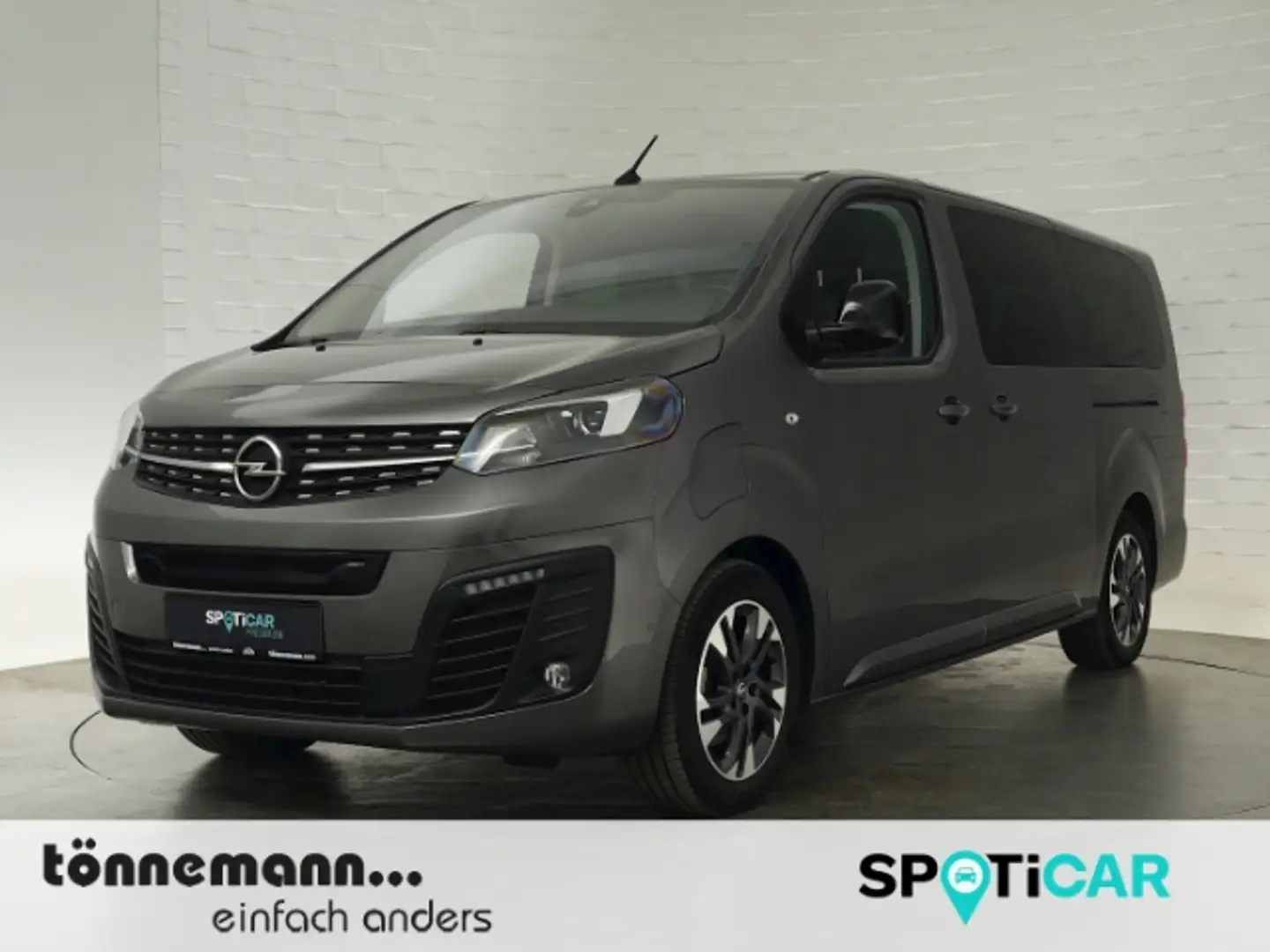 Opel Zafira Life e TOURER L 75kWh AT 8-SITZER+BI XENON+NAVI+RÜCKFAH Grau - 1
