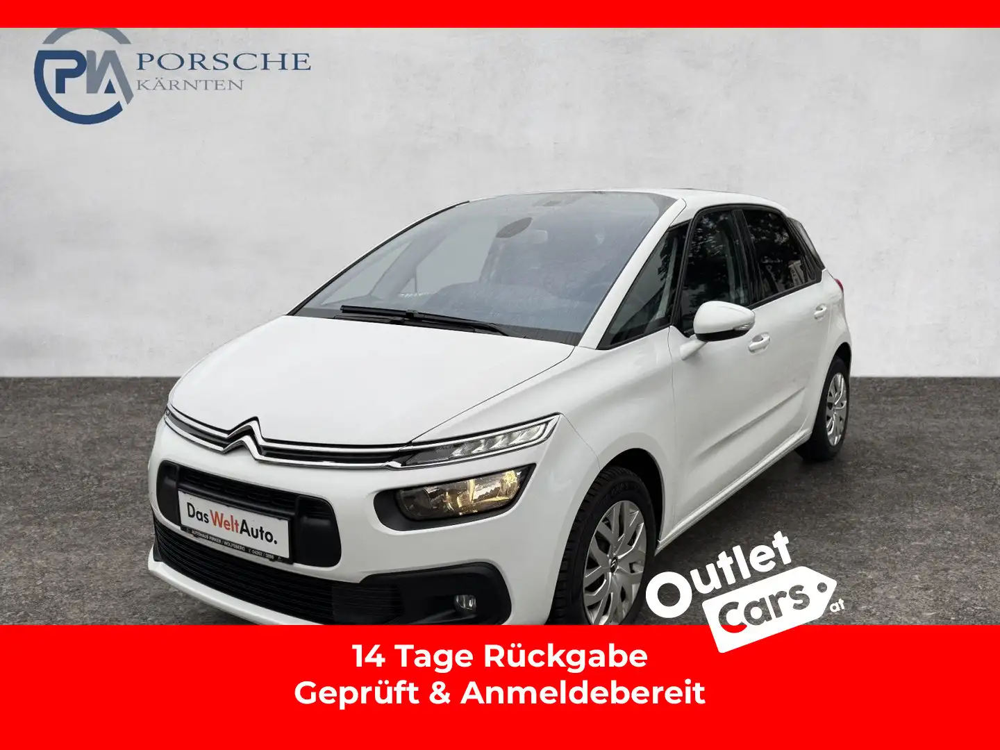 Citroen C4 Picasso BlueHDi 120 6-Gang Seduction Wit - 1
