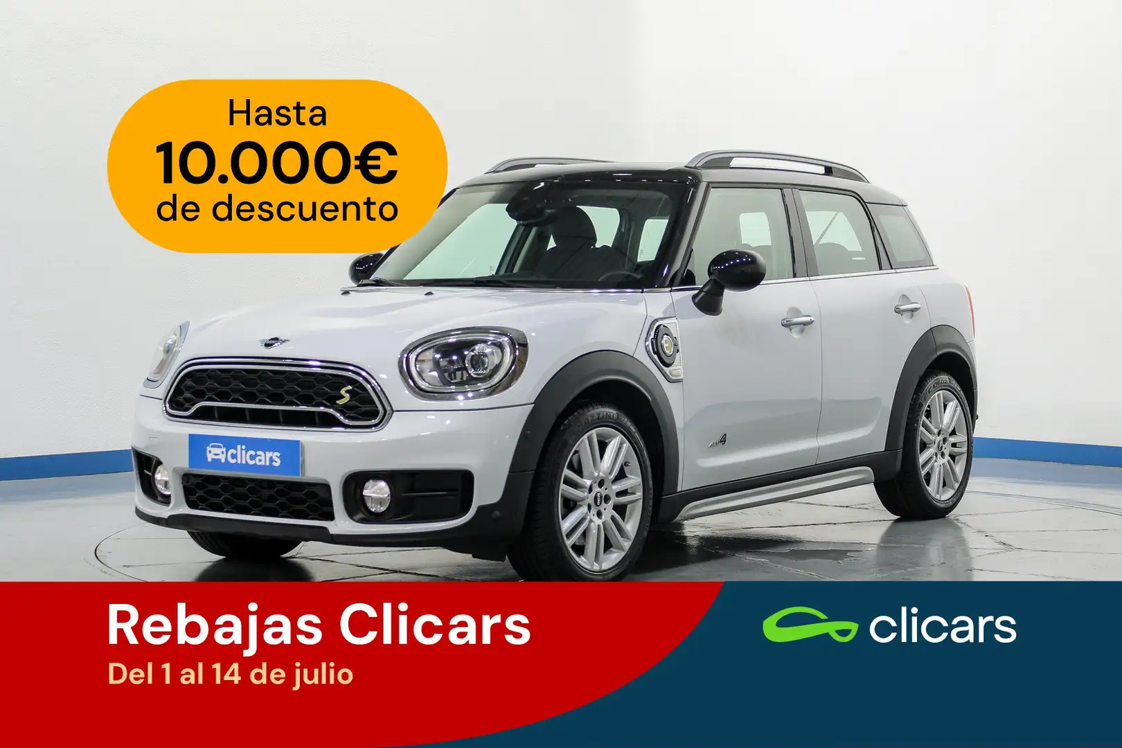 MINI Cooper Countryman S E ALL4 Blanc - 1