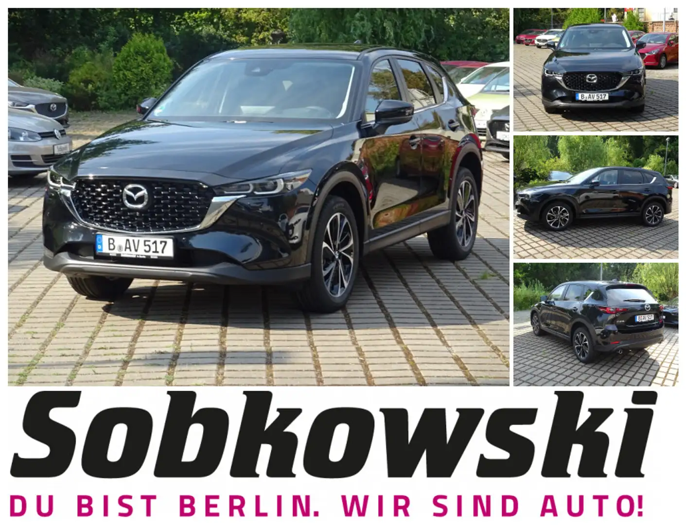 Mazda CX-5 2.5L SKYACTIV G 194 6AT FWD ADVANTAGE Schwarz - 1