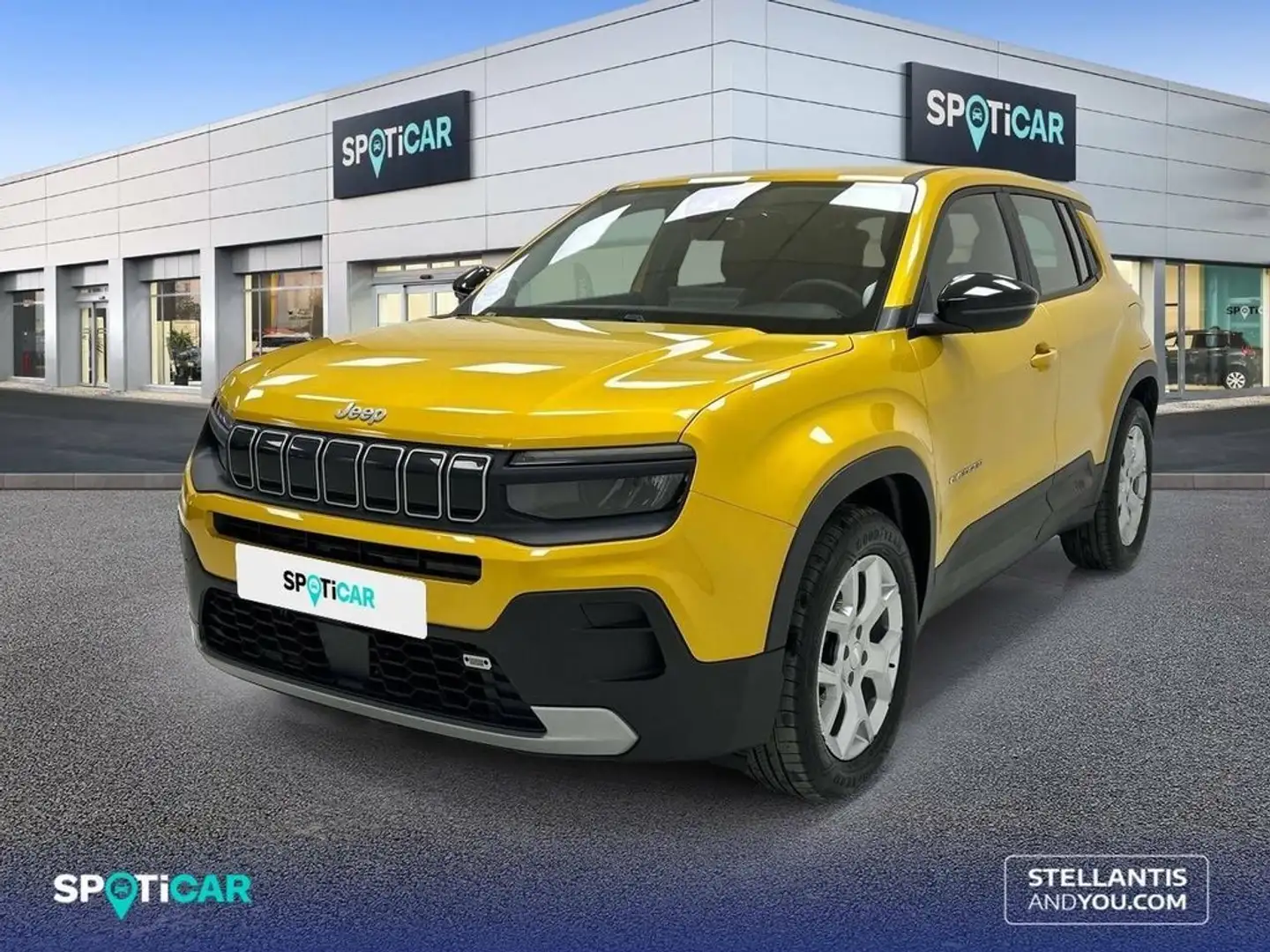 Jeep Avenger 1.2 Altitude 74KW Jaune - 1