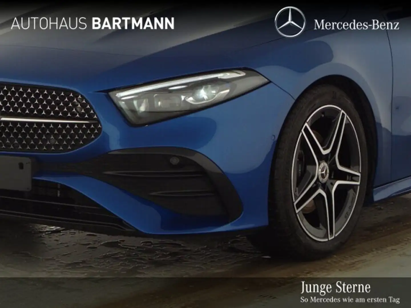 Mercedes-Benz A 180 A 180 MULTIBEAM LED AMG+NAVI+PANO+360+Distronic Blau - 2