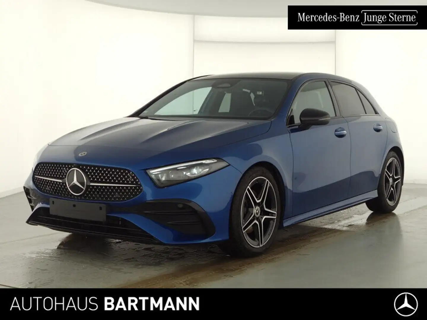 Mercedes-Benz A 180 A 180 MULTIBEAM LED AMG+NAVI+PANO+360+Distronic Blau - 1