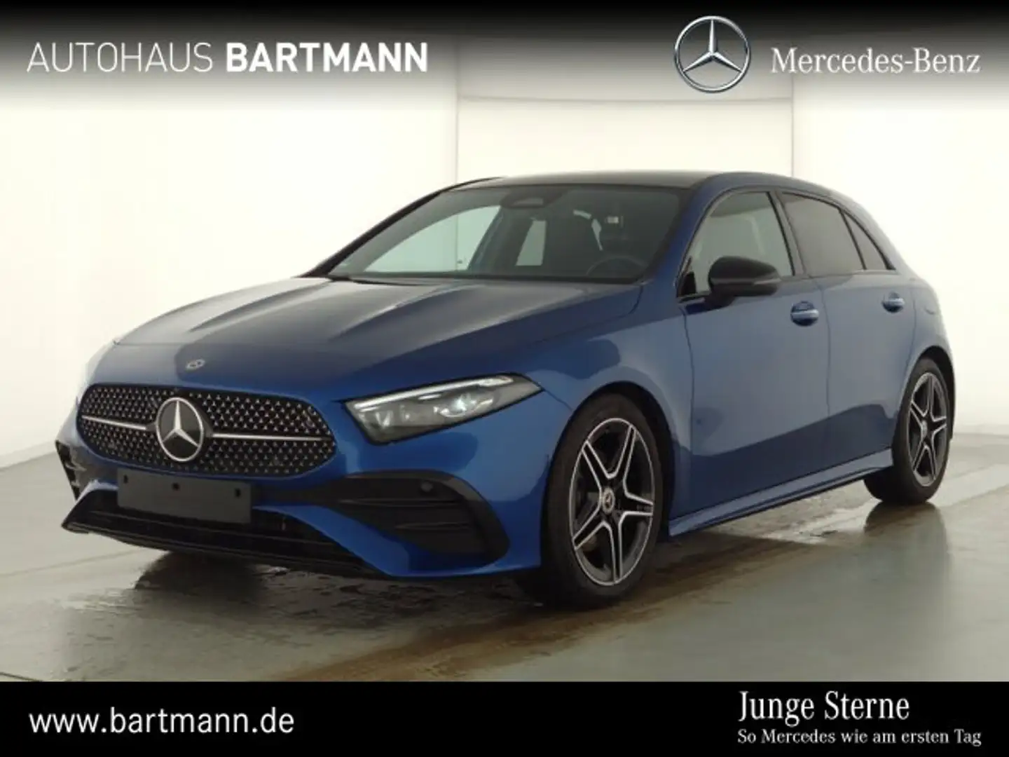 Mercedes-Benz A 180 A 180 MULTIBEAM LED AMG+NAVI+PANO+360+Distronic Blau - 1