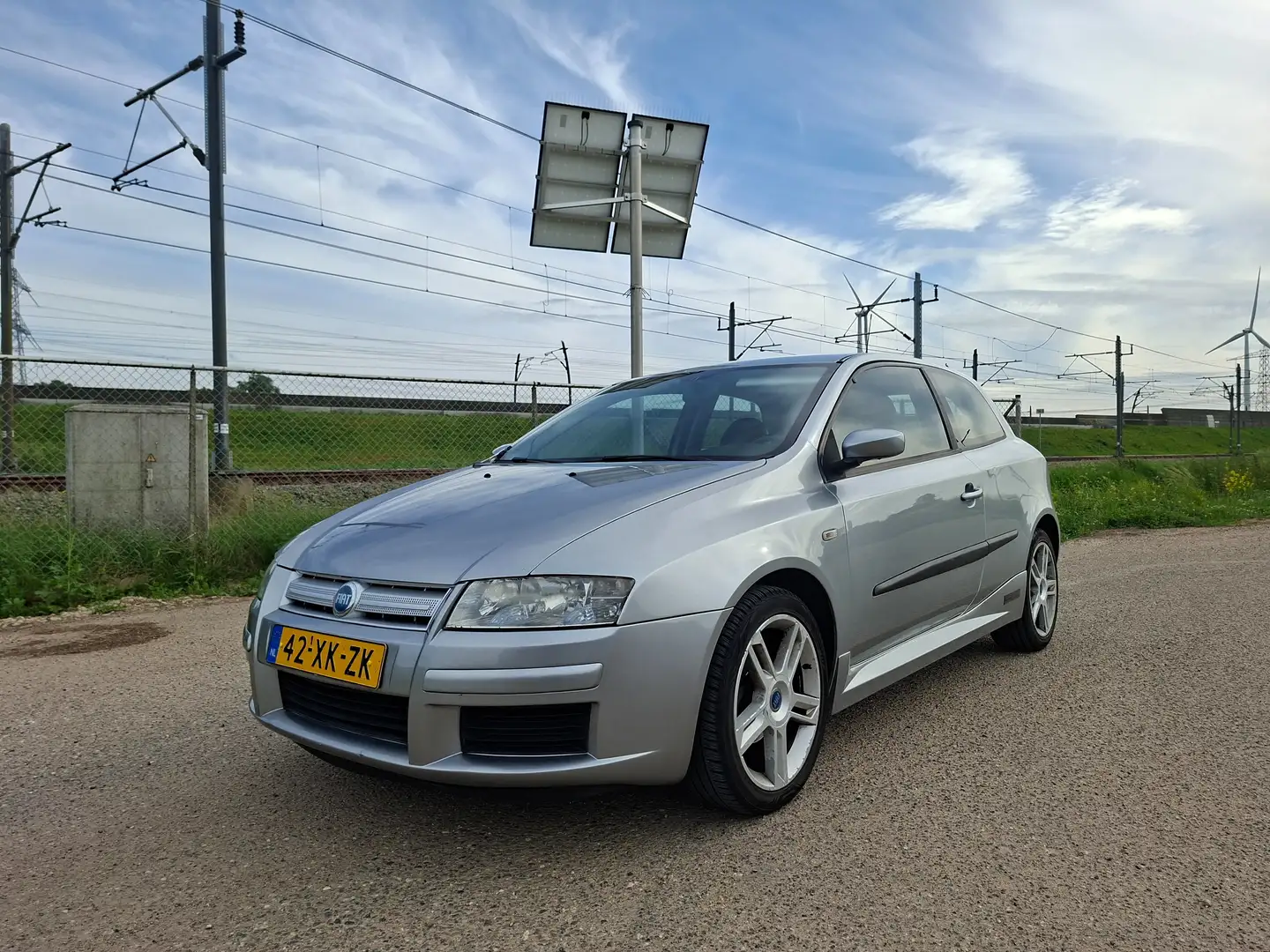 Fiat Stilo 1.6-16V Racing 3DR Airco NIEUWE APK Grau - 1