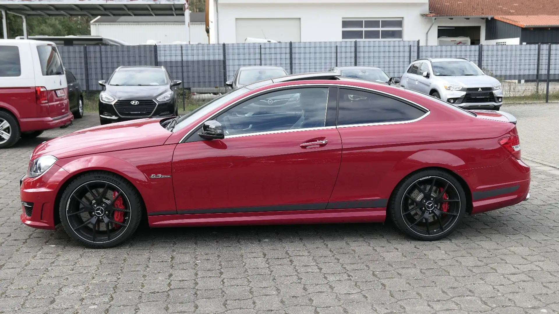 Mercedes-Benz C 63 AMG Edition 507 deutsch/U-frei/Carbon/Pano Rot - 2