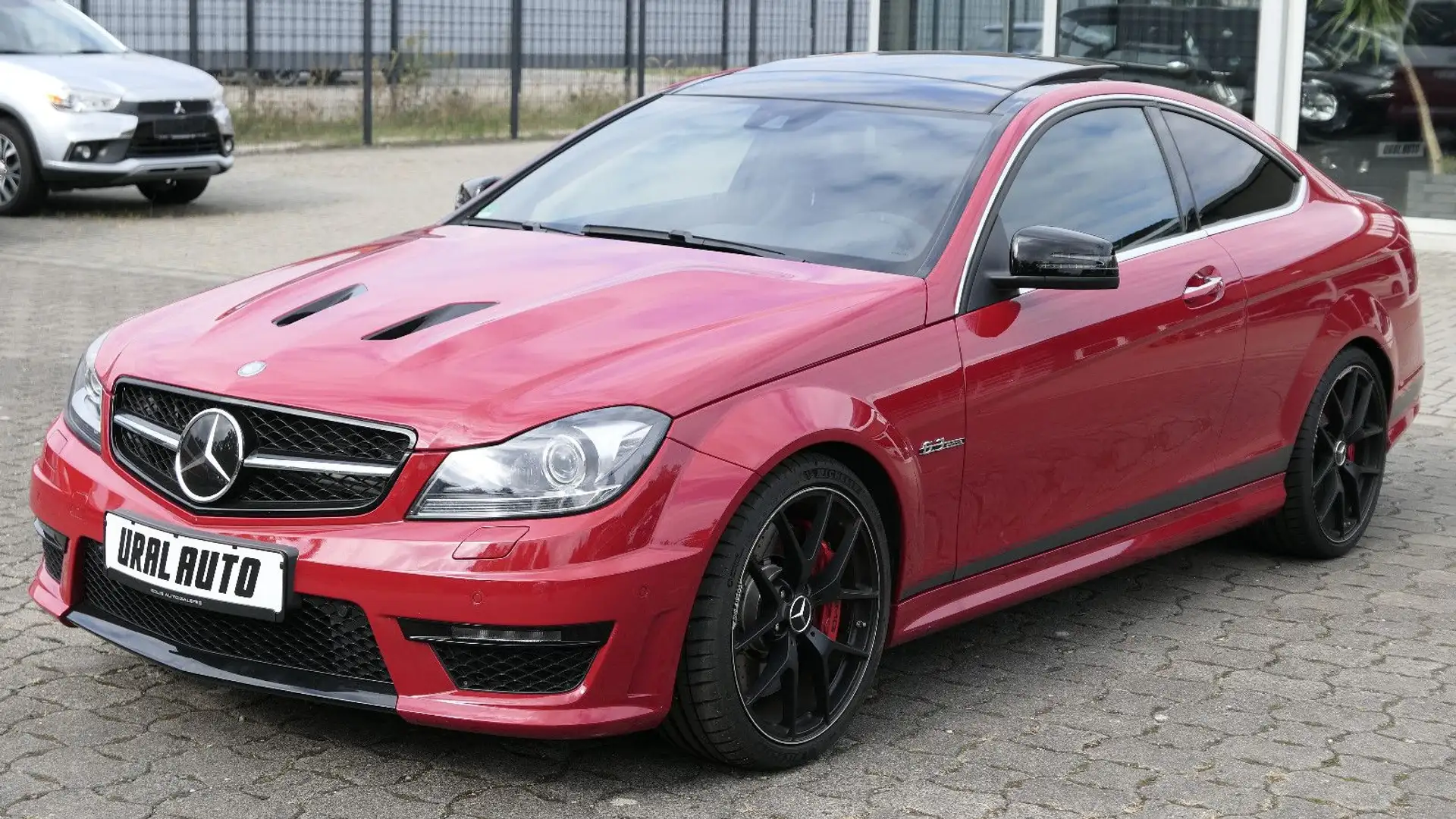 Mercedes-Benz C 63 AMG Edition 507 deutsch/U-frei/Carbon/Pano Rot - 1