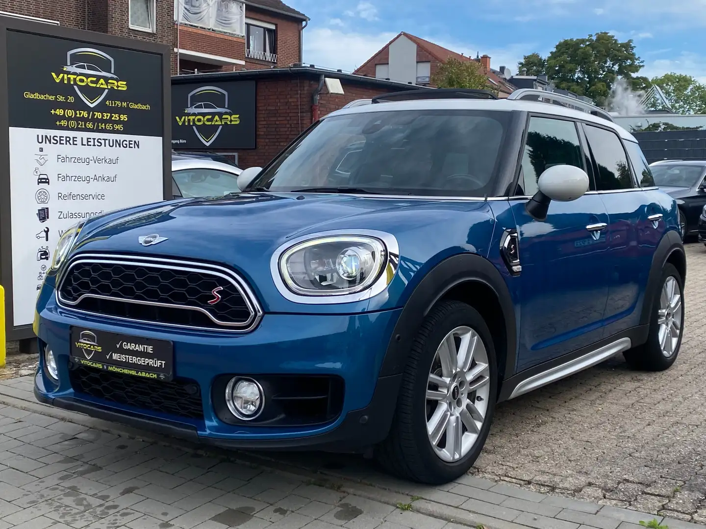 MINI Cooper S Countryman Cooper S JCW | ab 4,99% | Garantie | Panorama | Bleu - 1