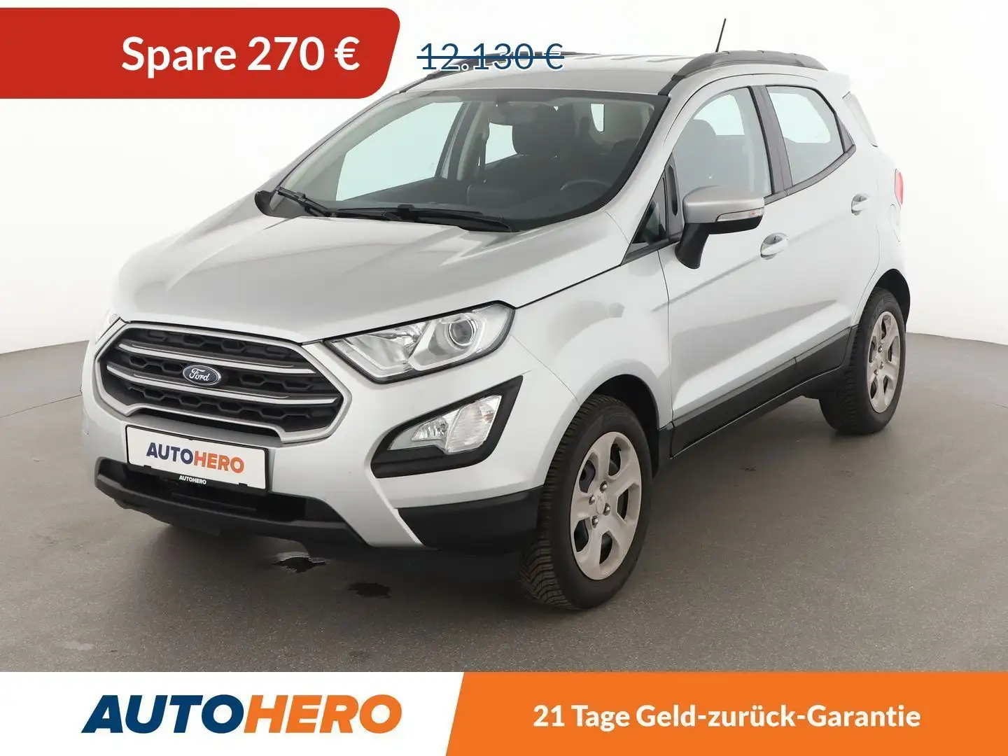 Ford EcoSport 1.0 EcoBoost Cool&Connect*NAVI*CAM*PDC*SHZ*KLIMA* Grau - 1