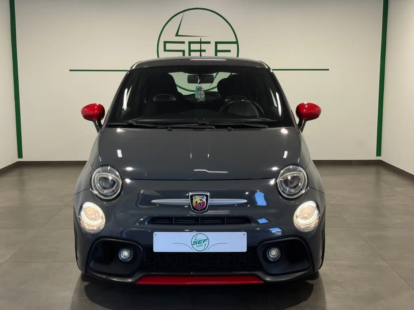 Abarth 595 ** 1.4 T-Jet ** GPS ** A/C ** Garantie 12 mois ** Gris - 2