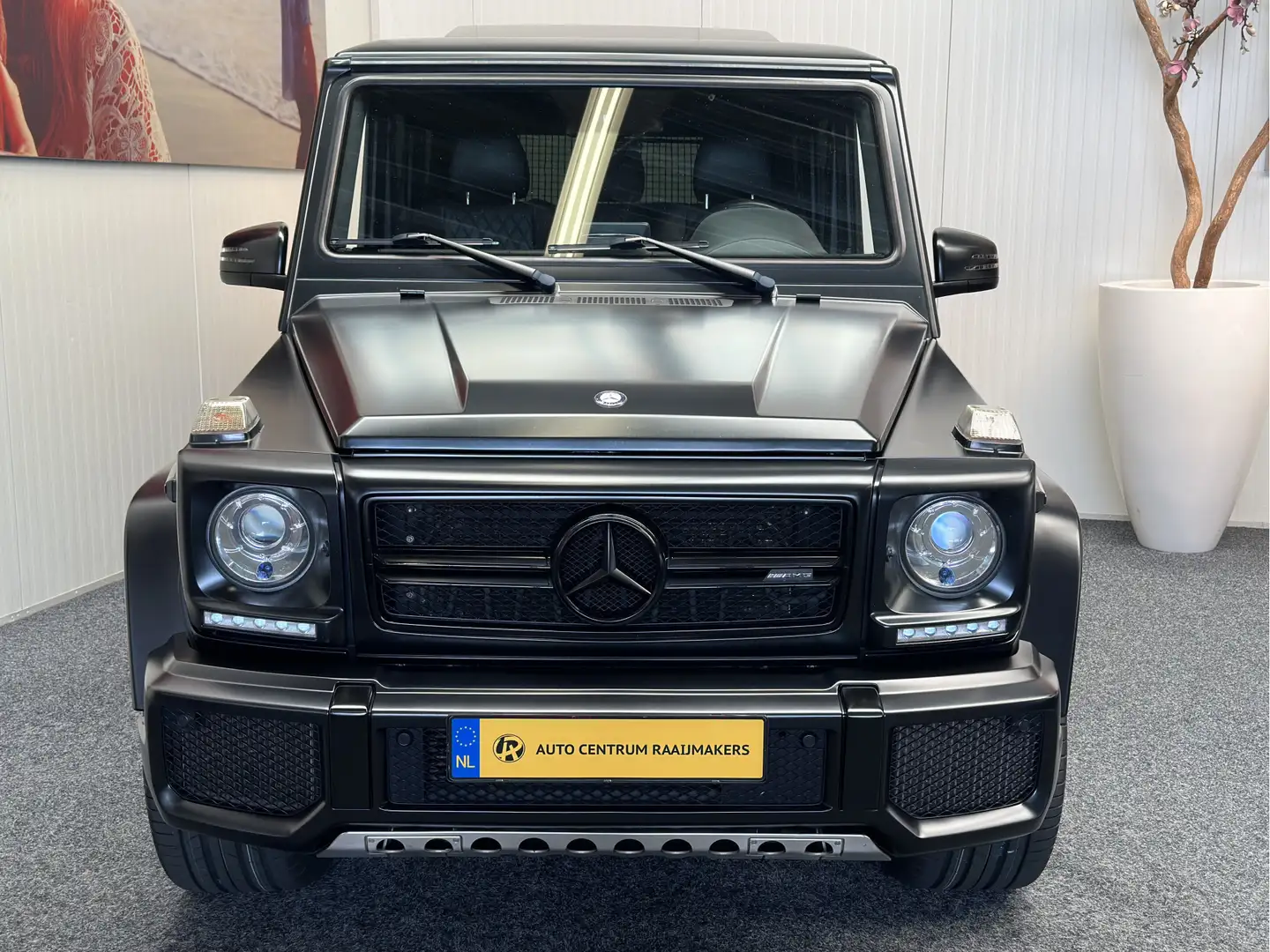 Mercedes-Benz G 63 AMG LEDER NAVIGATIE GLAZEN SCHUIF/KANTELDAK APPLE CARP Zwart - 2