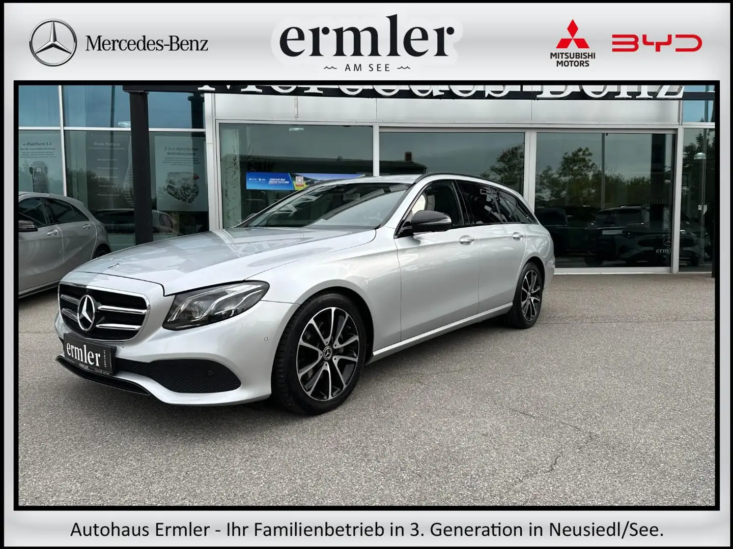 Mercedes-Benz E 220 d T Avantgarde LED 360° Kombi Diesel Silber - 1