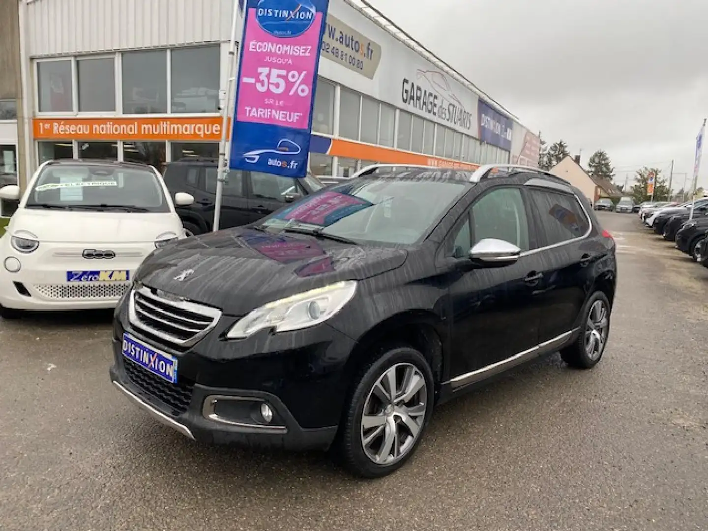 Peugeot 2008 1.2i PureTech 12V S\u0026S - 110  Féline Titane Negro - 1